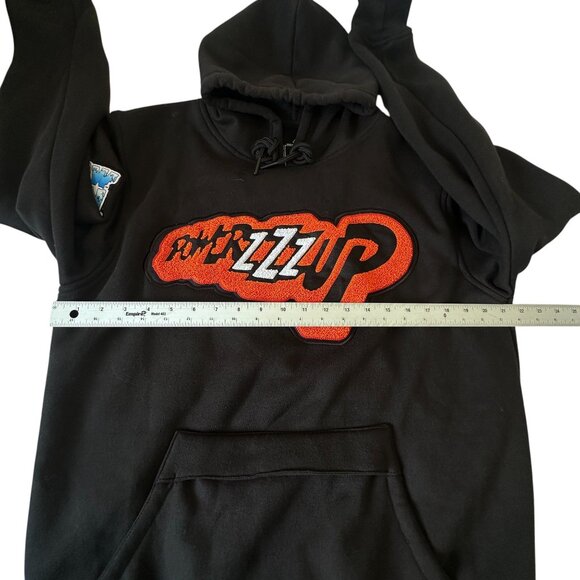 Cookies Clothing Powerzzzup Limited Edition Brandon Mundo Hoodie Patchwork Sz M - Picture 14 of 16